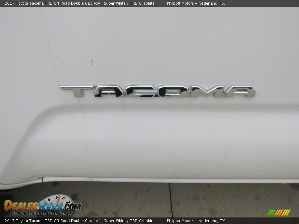 2017 Toyota Tacoma TRD Off Road Double Cab 4x4 Super White / TRD Graphite Photo #13