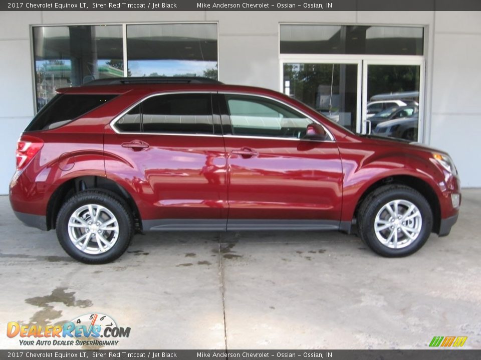 2017 Chevrolet Equinox LT Siren Red Tintcoat / Jet Black Photo #2