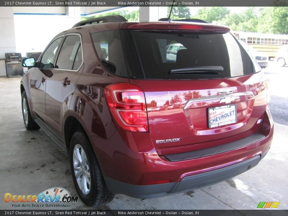 2017 Chevrolet Equinox LT Siren Red Tintcoat / Jet Black Photo #3