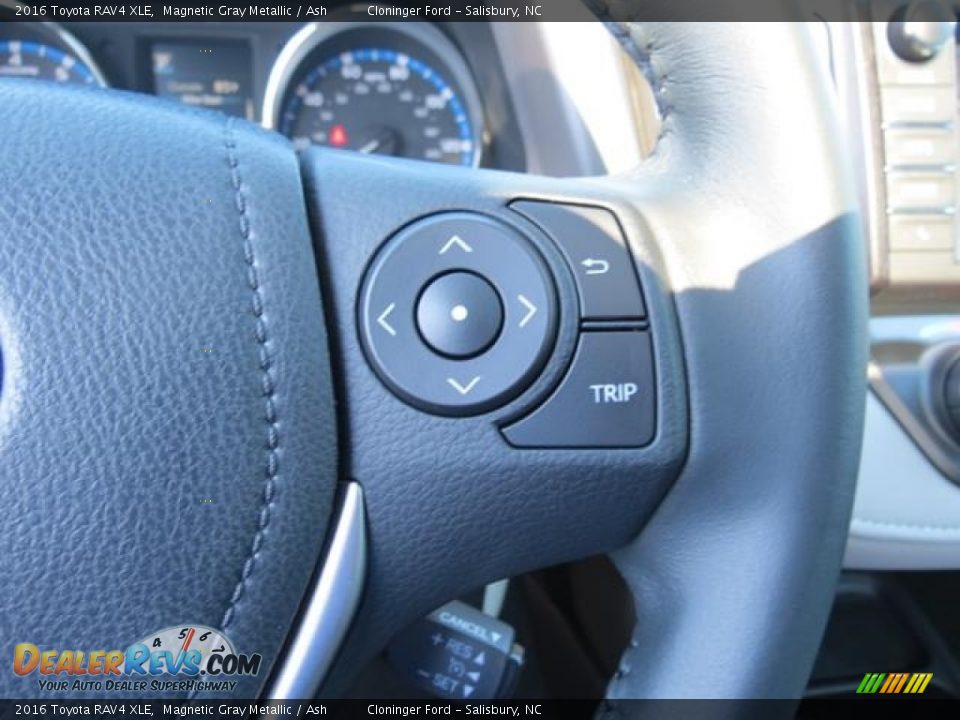 2016 Toyota RAV4 XLE Magnetic Gray Metallic / Ash Photo #13
