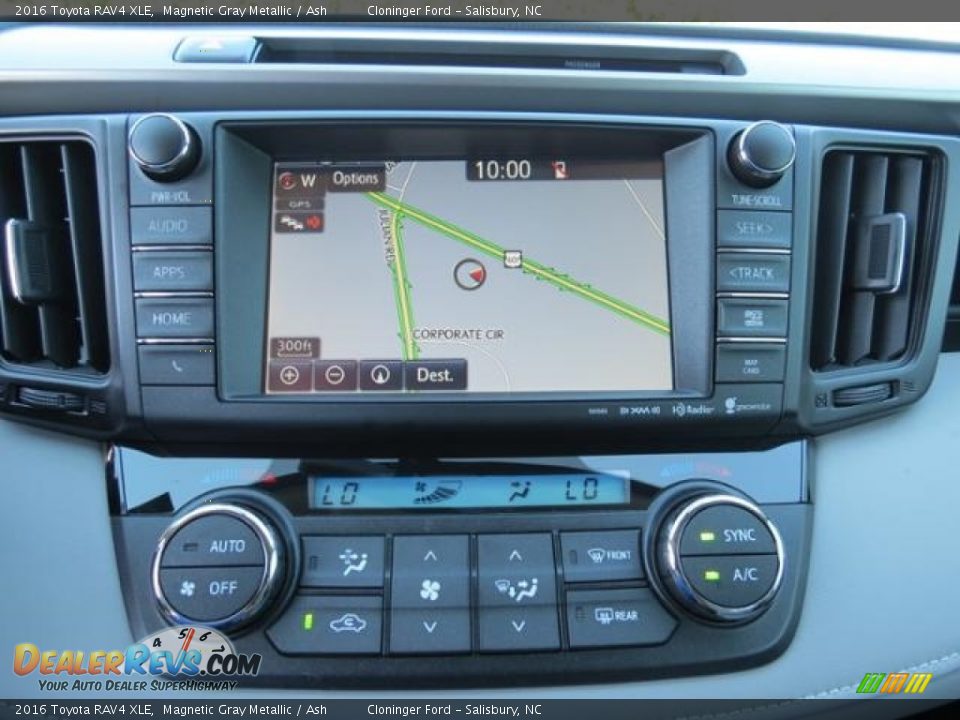 2016 Toyota RAV4 XLE Magnetic Gray Metallic / Ash Photo #17