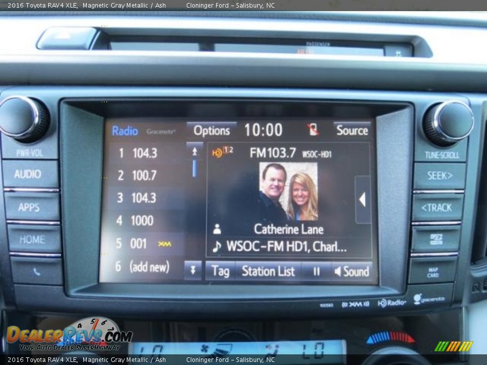 2016 Toyota RAV4 XLE Magnetic Gray Metallic / Ash Photo #19