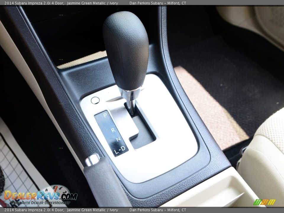 2014 Subaru Impreza 2.0i 4 Door Jasmine Green Metallic / Ivory Photo #11