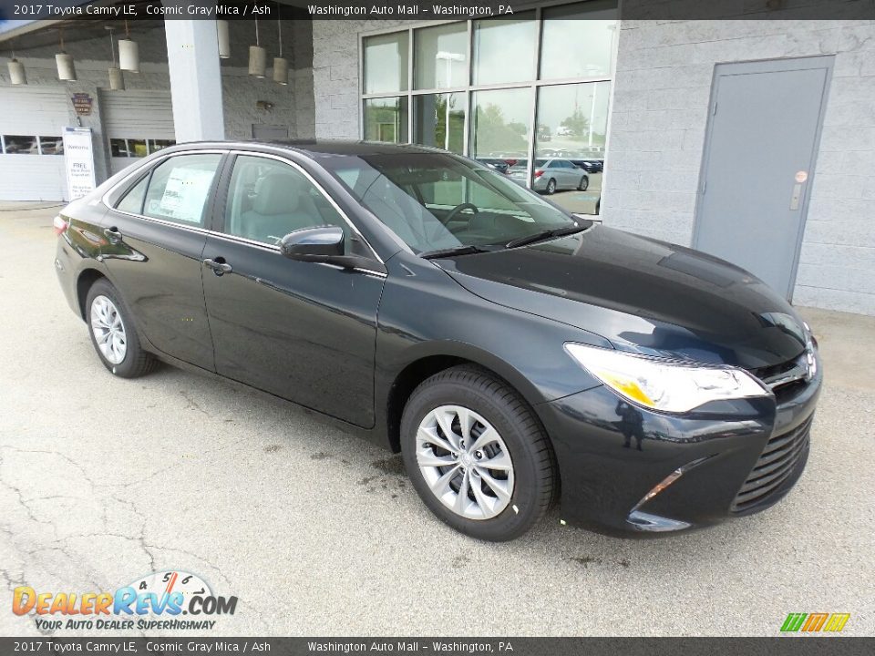 2017 Toyota Camry LE Cosmic Gray Mica / Ash Photo #1