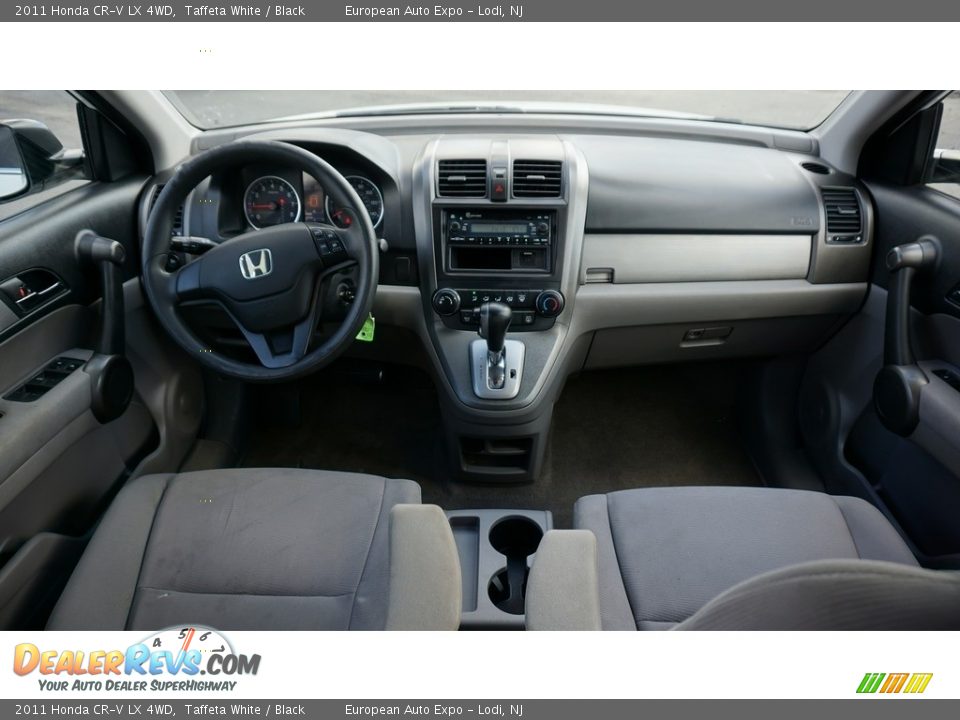 2011 Honda CR-V LX 4WD Taffeta White / Black Photo #18