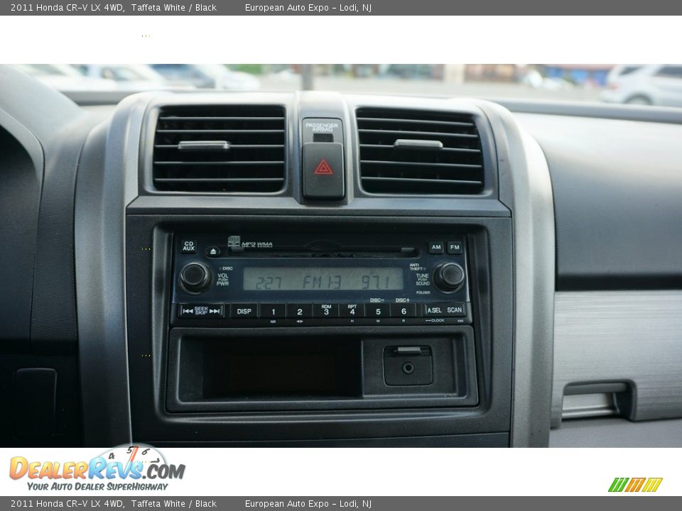 2011 Honda CR-V LX 4WD Taffeta White / Black Photo #26