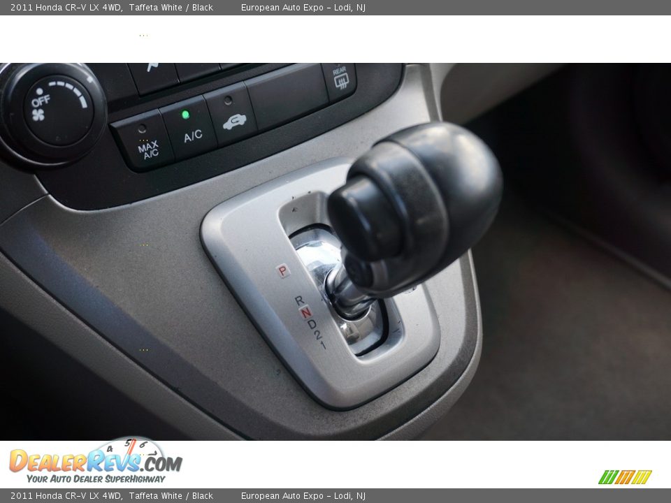 2011 Honda CR-V LX 4WD Taffeta White / Black Photo #28