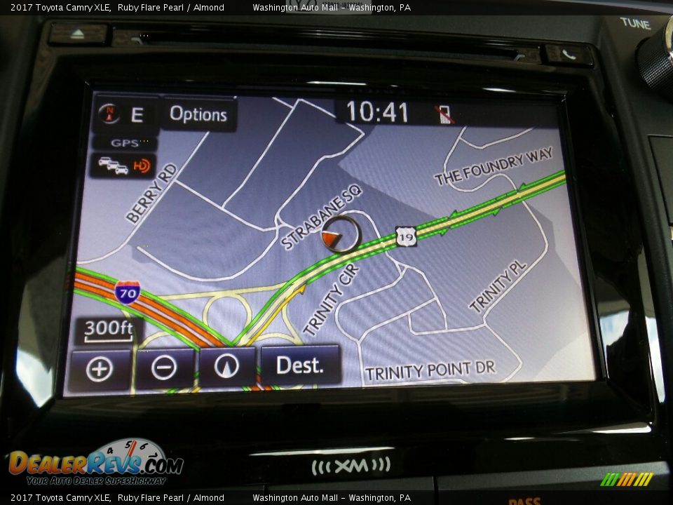 Navigation of 2017 Toyota Camry XLE Photo #23