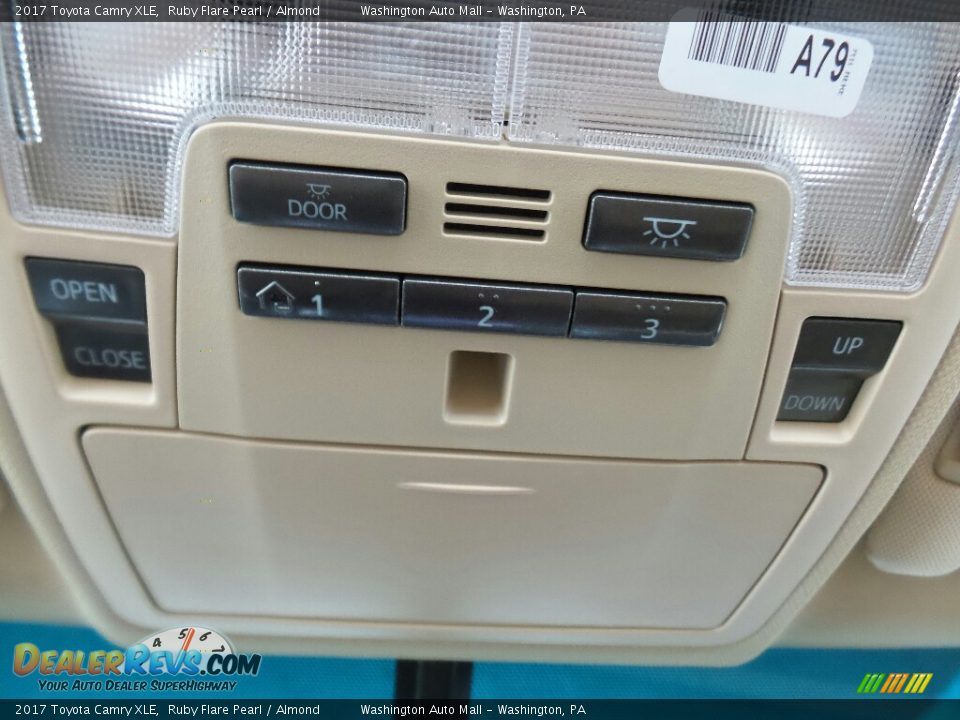 Controls of 2017 Toyota Camry XLE Photo #27