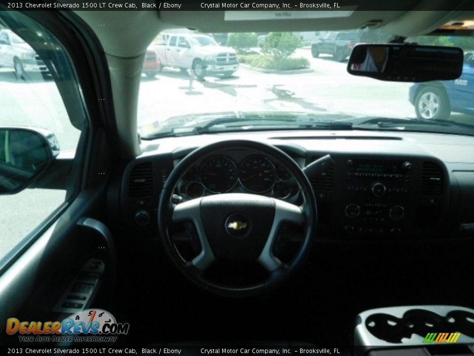 2013 Chevrolet Silverado 1500 LT Crew Cab Black / Ebony Photo #6