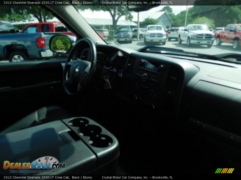 2013 Chevrolet Silverado 1500 LT Crew Cab Black / Ebony Photo #11