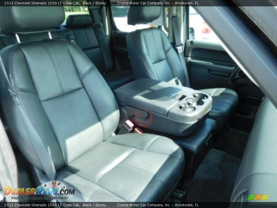 2013 Chevrolet Silverado 1500 LT Crew Cab Black / Ebony Photo #12