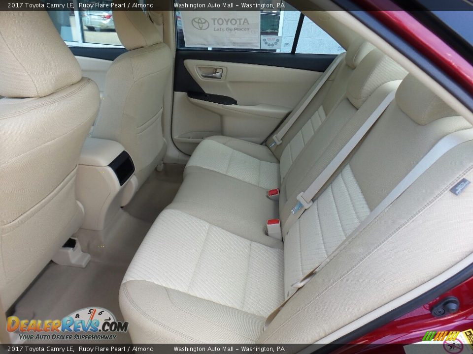 Rear Seat of 2017 Toyota Camry LE Photo #10