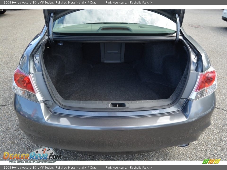 2008 Honda Accord EX-L V6 Sedan Polished Metal Metallic / Gray Photo #22