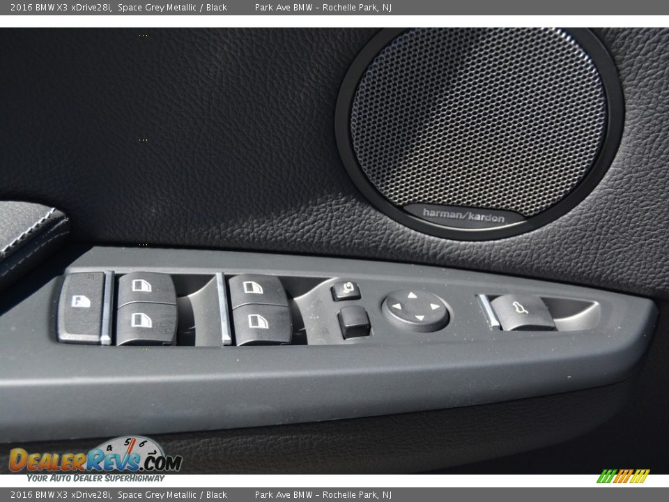 2016 BMW X3 xDrive28i Space Grey Metallic / Black Photo #9
