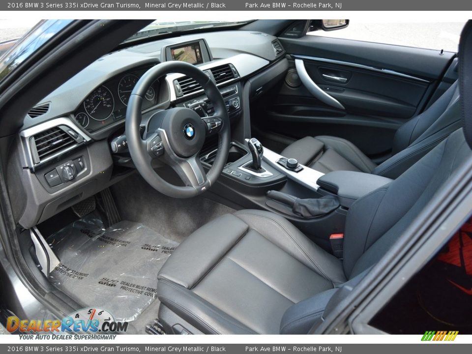 2016 BMW 3 Series 335i xDrive Gran Turismo Mineral Grey Metallic / Black Photo #10