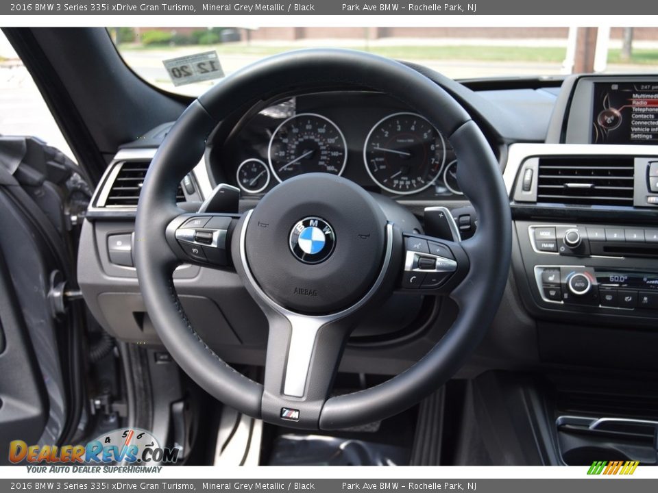 2016 BMW 3 Series 335i xDrive Gran Turismo Mineral Grey Metallic / Black Photo #18