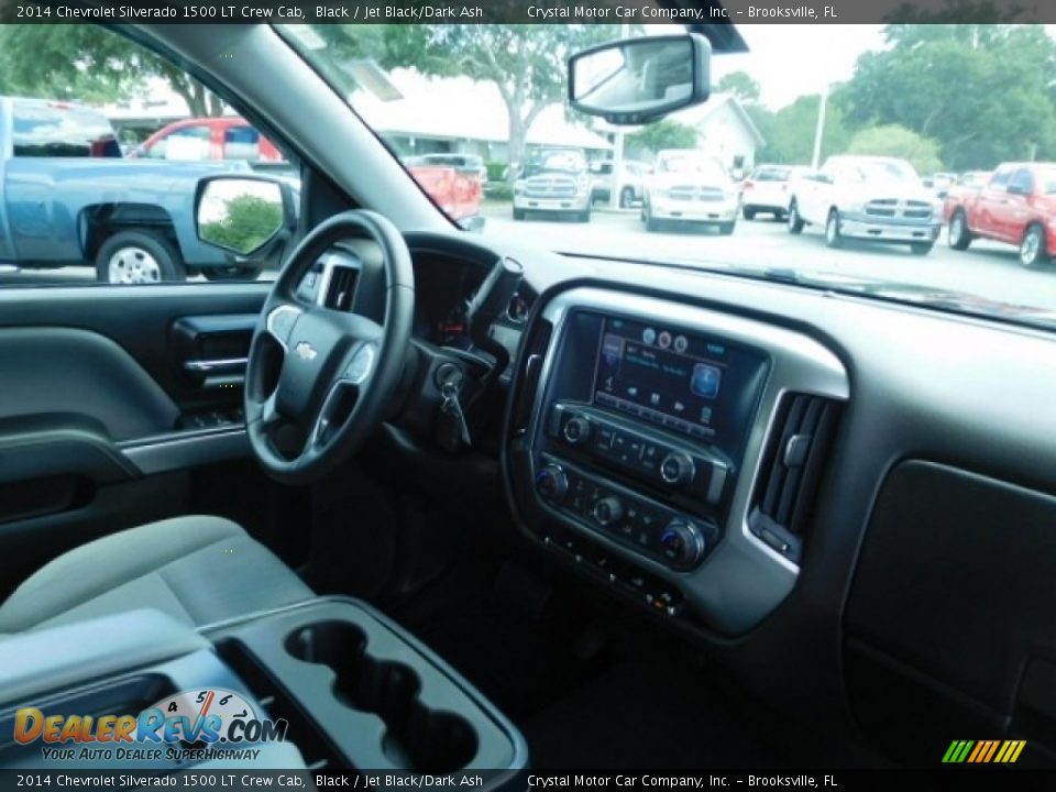 2014 Chevrolet Silverado 1500 LT Crew Cab Black / Jet Black/Dark Ash Photo #11