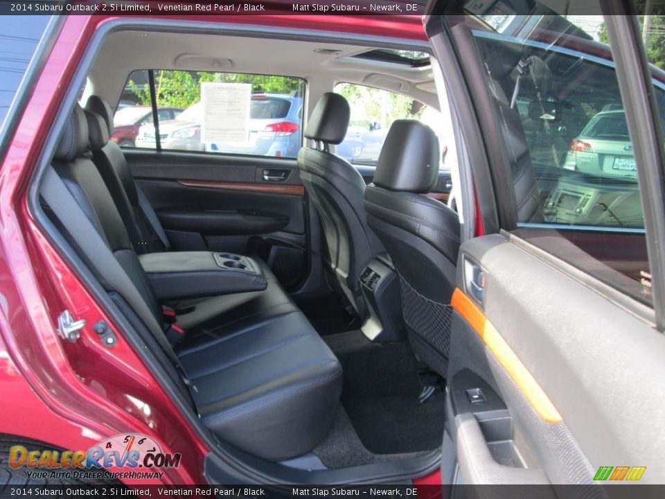 2014 Subaru Outback 2.5i Limited Venetian Red Pearl / Black Photo #18