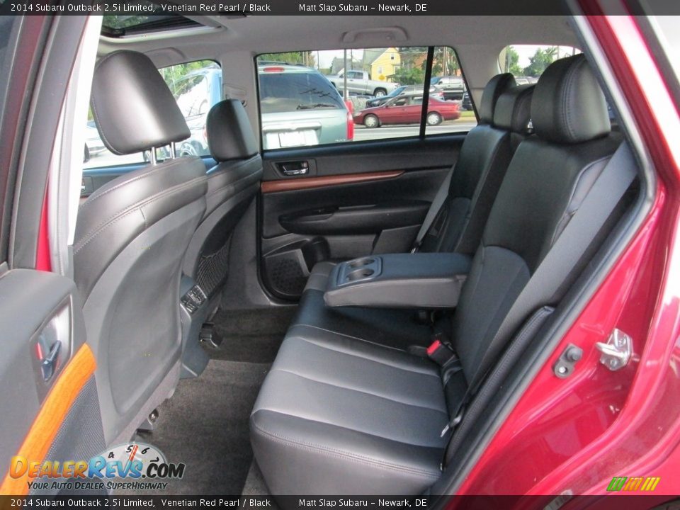 2014 Subaru Outback 2.5i Limited Venetian Red Pearl / Black Photo #21