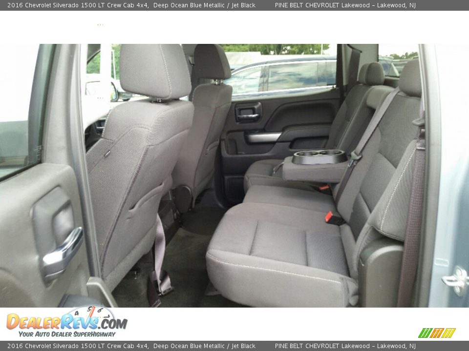 2016 Chevrolet Silverado 1500 LT Crew Cab 4x4 Deep Ocean Blue Metallic / Jet Black Photo #13