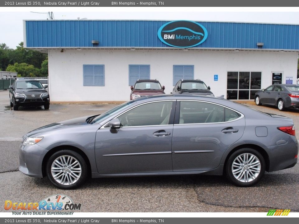 2013 Lexus ES 350 Nebula Gray Pearl / Light Gray Photo #2