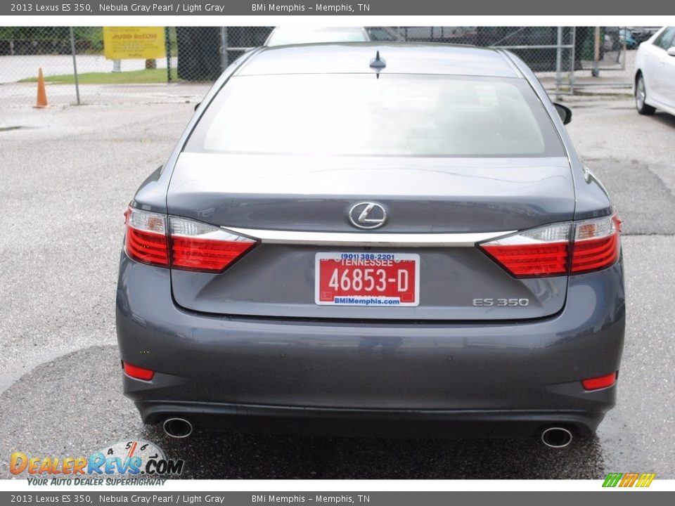 2013 Lexus ES 350 Nebula Gray Pearl / Light Gray Photo #4