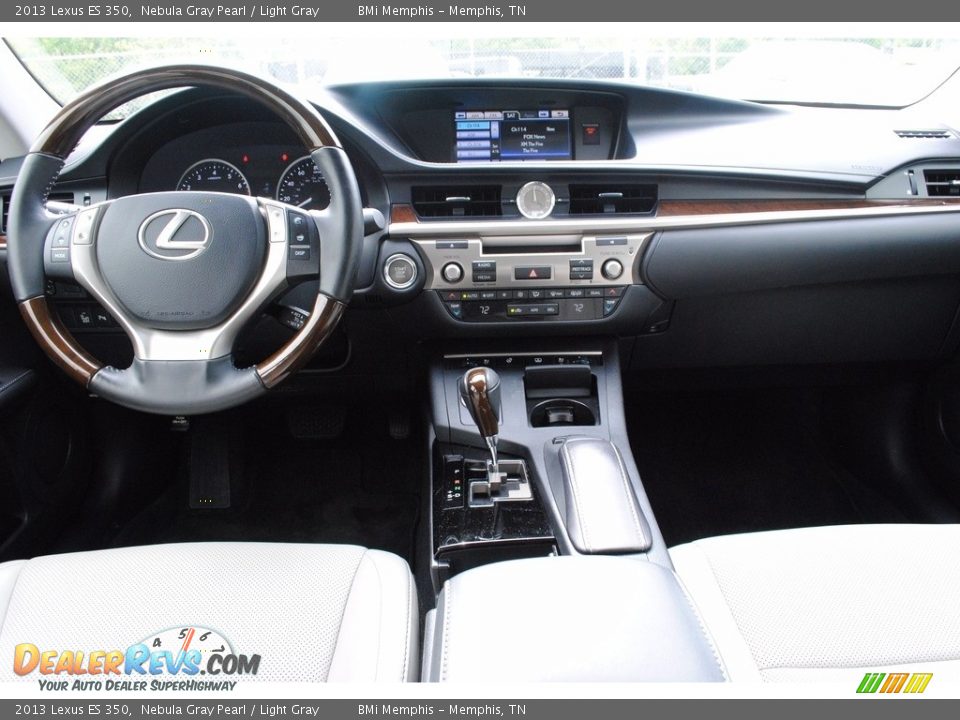 2013 Lexus ES 350 Nebula Gray Pearl / Light Gray Photo #8