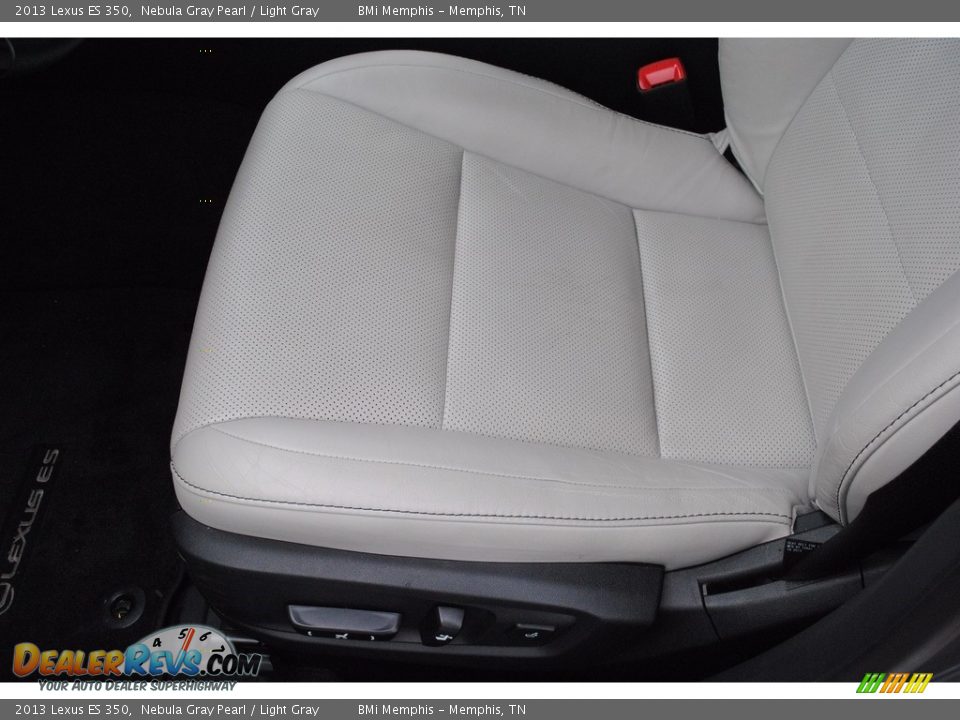 2013 Lexus ES 350 Nebula Gray Pearl / Light Gray Photo #11