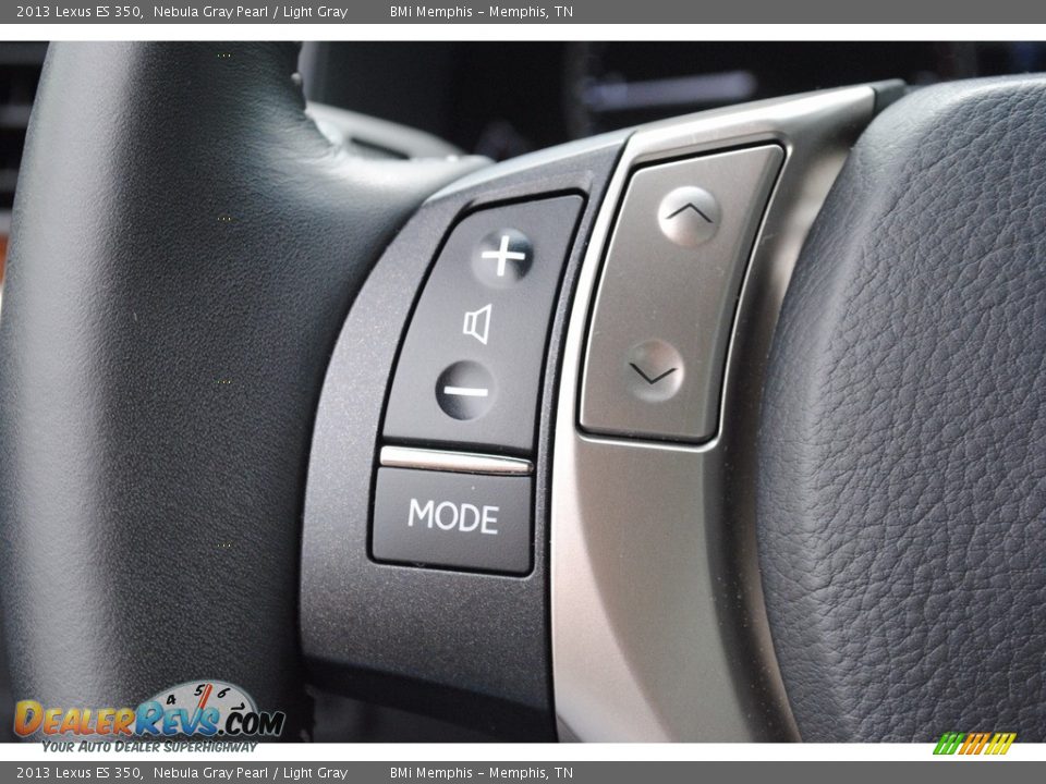 2013 Lexus ES 350 Nebula Gray Pearl / Light Gray Photo #13