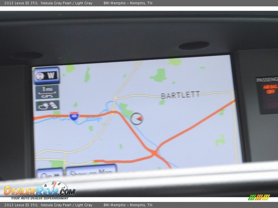 2013 Lexus ES 350 Nebula Gray Pearl / Light Gray Photo #18