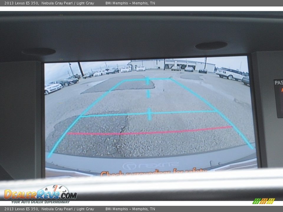 2013 Lexus ES 350 Nebula Gray Pearl / Light Gray Photo #19