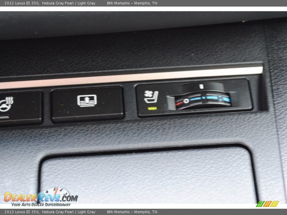 2013 Lexus ES 350 Nebula Gray Pearl / Light Gray Photo #21