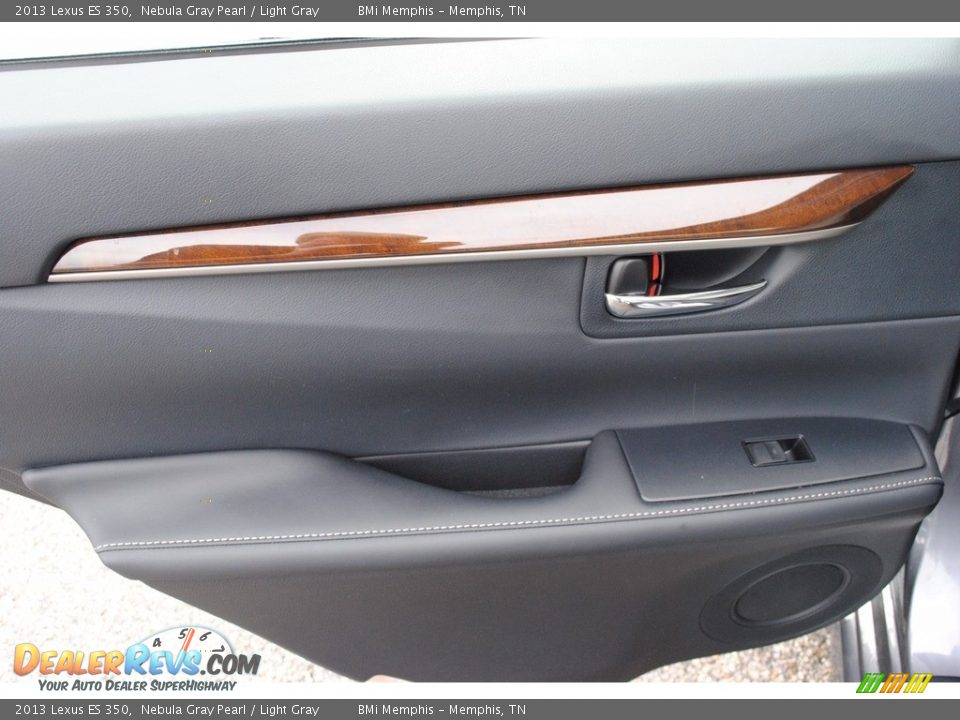 2013 Lexus ES 350 Nebula Gray Pearl / Light Gray Photo #24