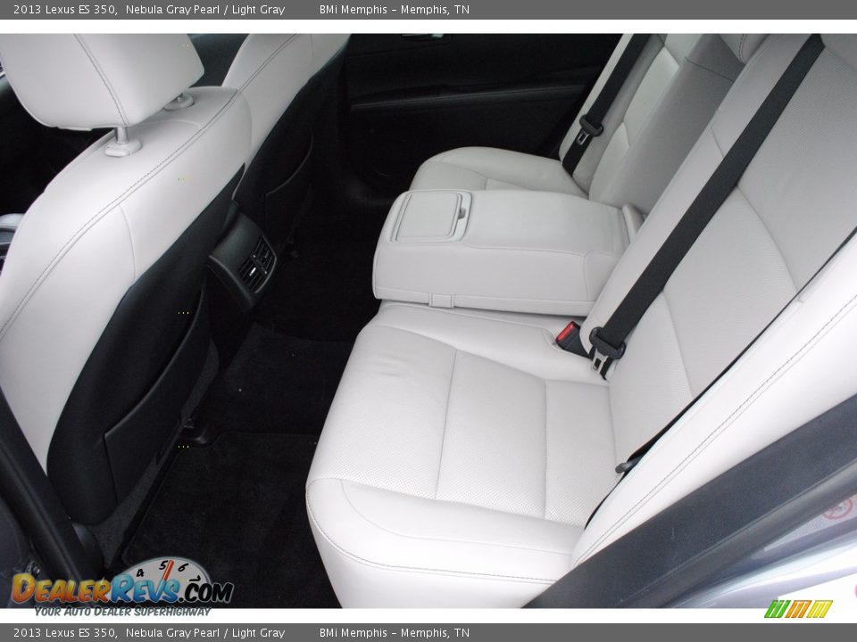 2013 Lexus ES 350 Nebula Gray Pearl / Light Gray Photo #25