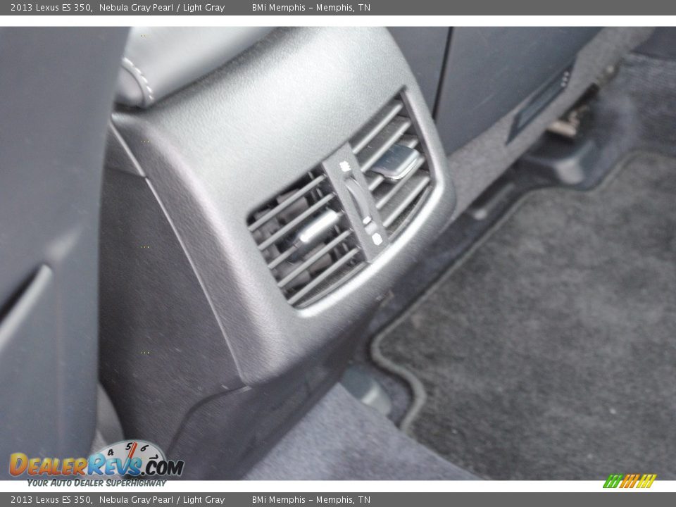 2013 Lexus ES 350 Nebula Gray Pearl / Light Gray Photo #26