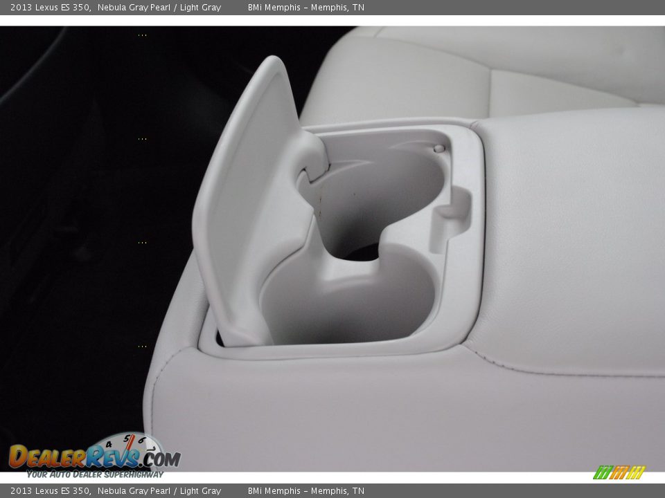 2013 Lexus ES 350 Nebula Gray Pearl / Light Gray Photo #27