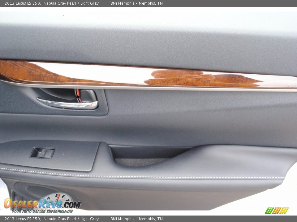 2013 Lexus ES 350 Nebula Gray Pearl / Light Gray Photo #28