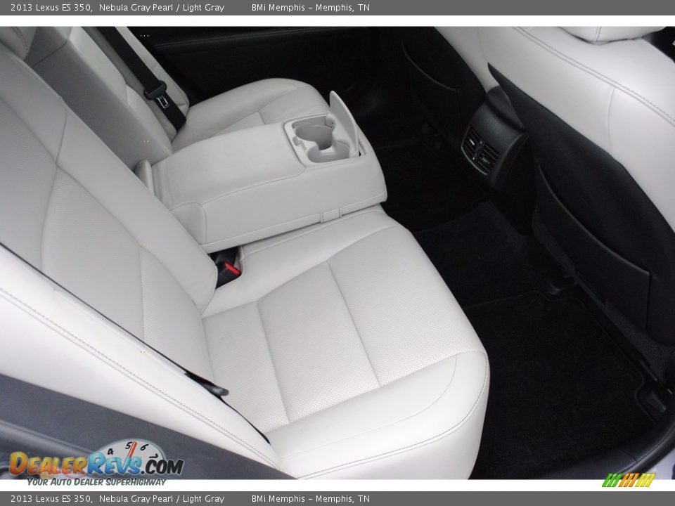 2013 Lexus ES 350 Nebula Gray Pearl / Light Gray Photo #29