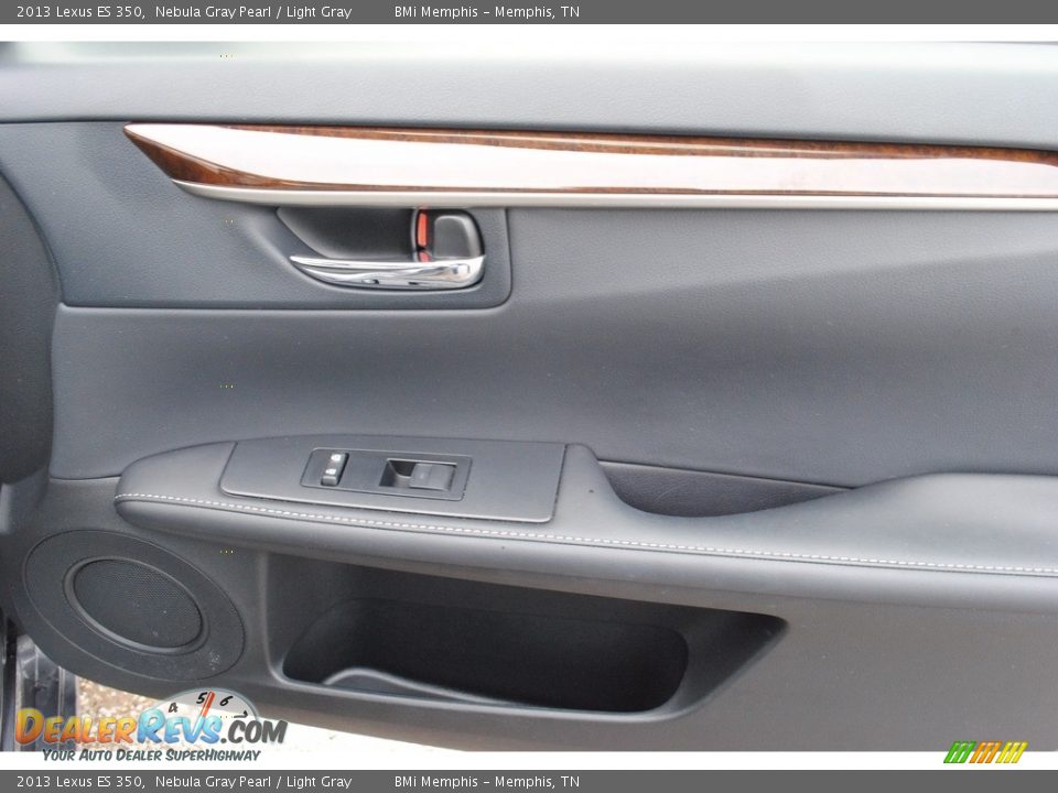 2013 Lexus ES 350 Nebula Gray Pearl / Light Gray Photo #30
