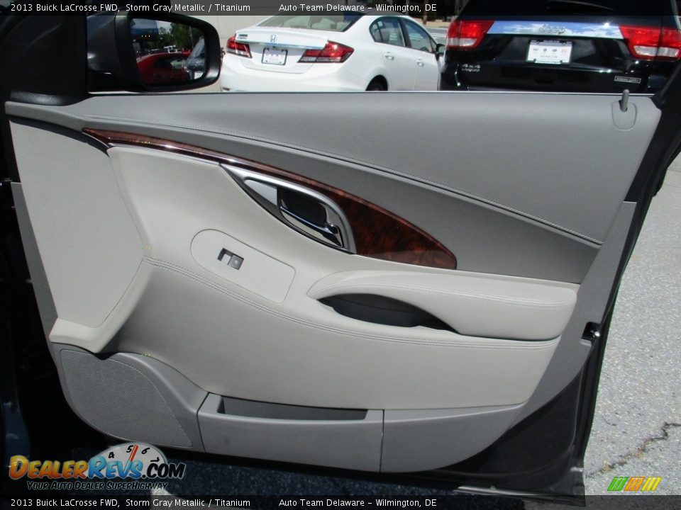 2013 Buick LaCrosse FWD Storm Gray Metallic / Titanium Photo #30