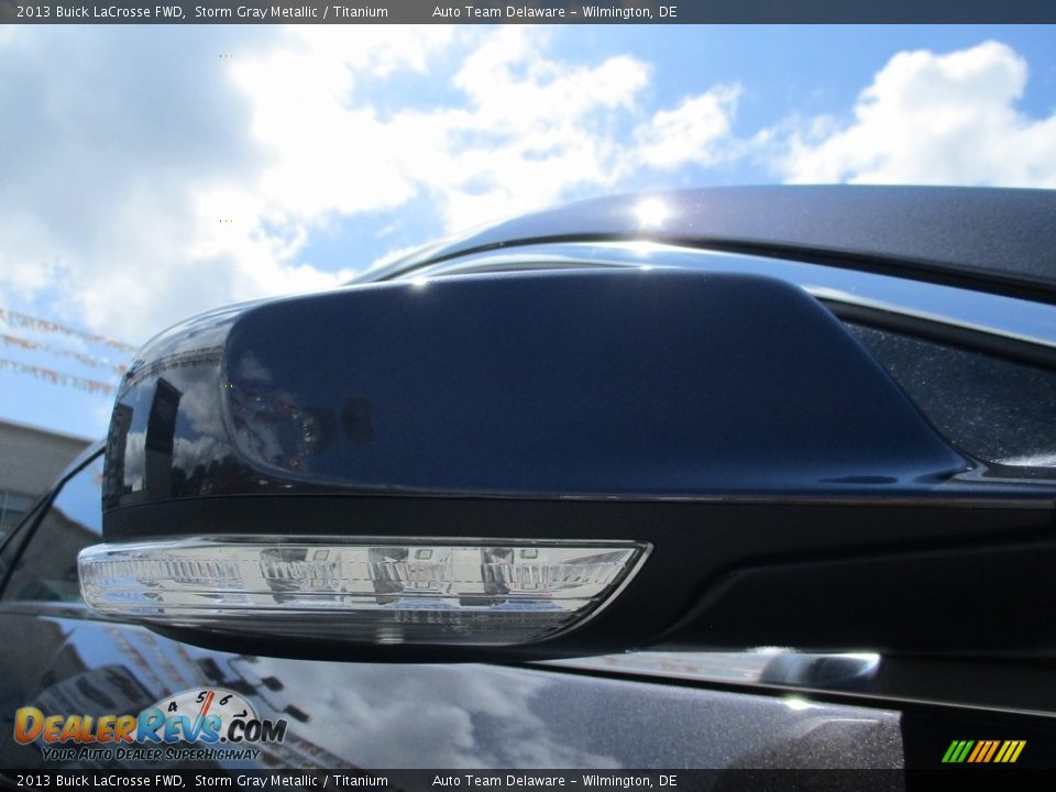 2013 Buick LaCrosse FWD Storm Gray Metallic / Titanium Photo #36