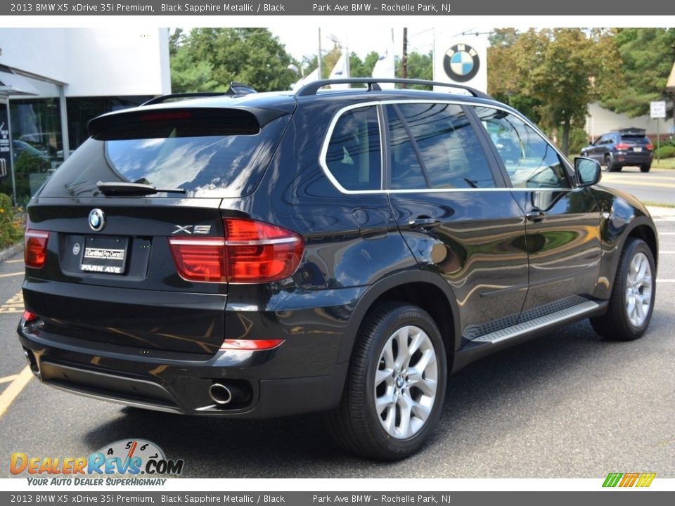 2013 BMW X5 xDrive 35i Premium Black Sapphire Metallic / Black Photo #3
