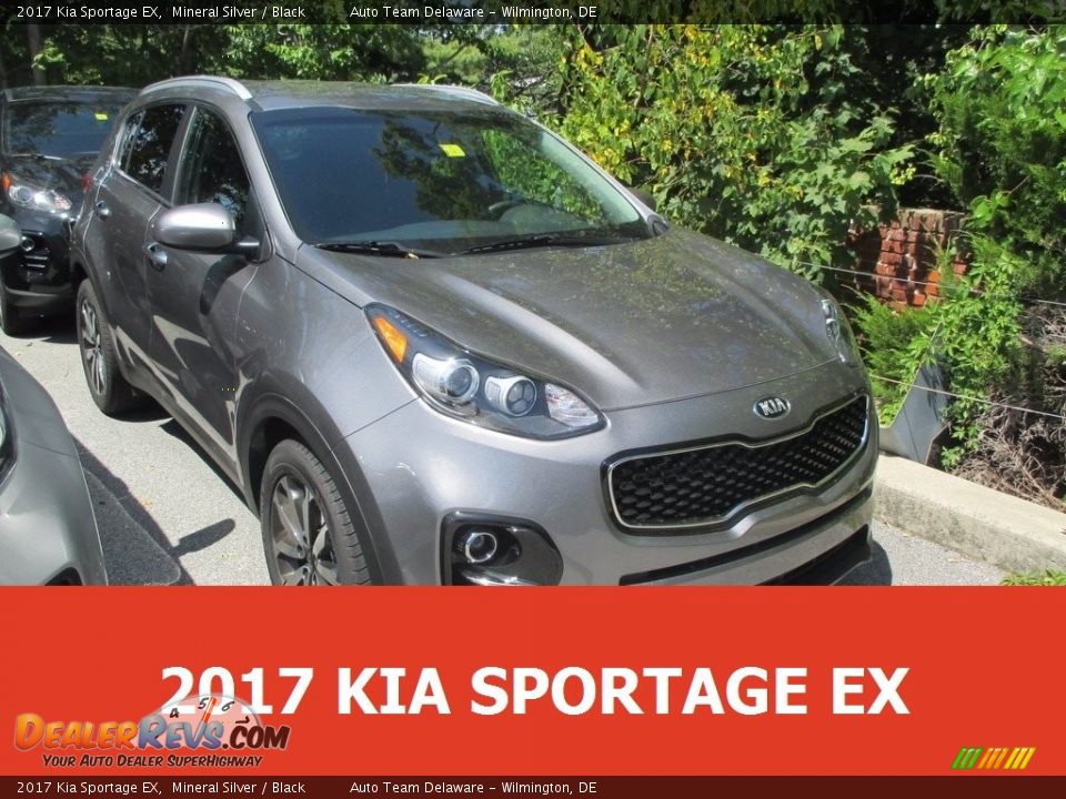 2017 Kia Sportage EX Mineral Silver / Black Photo #1