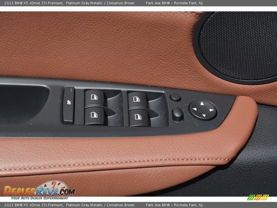 2013 BMW X5 xDrive 35i Premium Platinum Gray Metallic / Cinnamon Brown Photo #9
