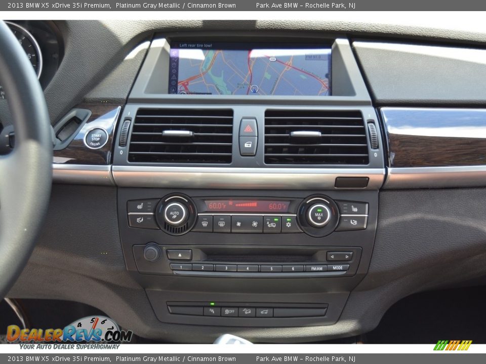 2013 BMW X5 xDrive 35i Premium Platinum Gray Metallic / Cinnamon Brown Photo #16