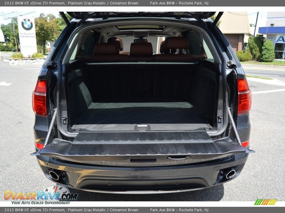 2013 BMW X5 xDrive 35i Premium Platinum Gray Metallic / Cinnamon Brown Photo #21