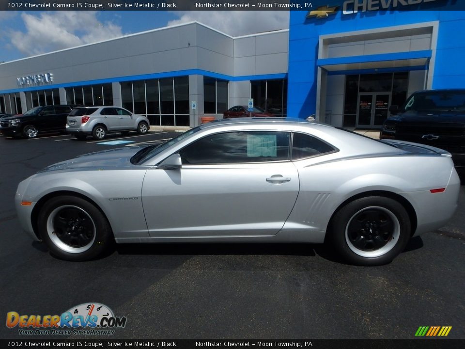 2012 Chevrolet Camaro LS Coupe Silver Ice Metallic / Black Photo #4