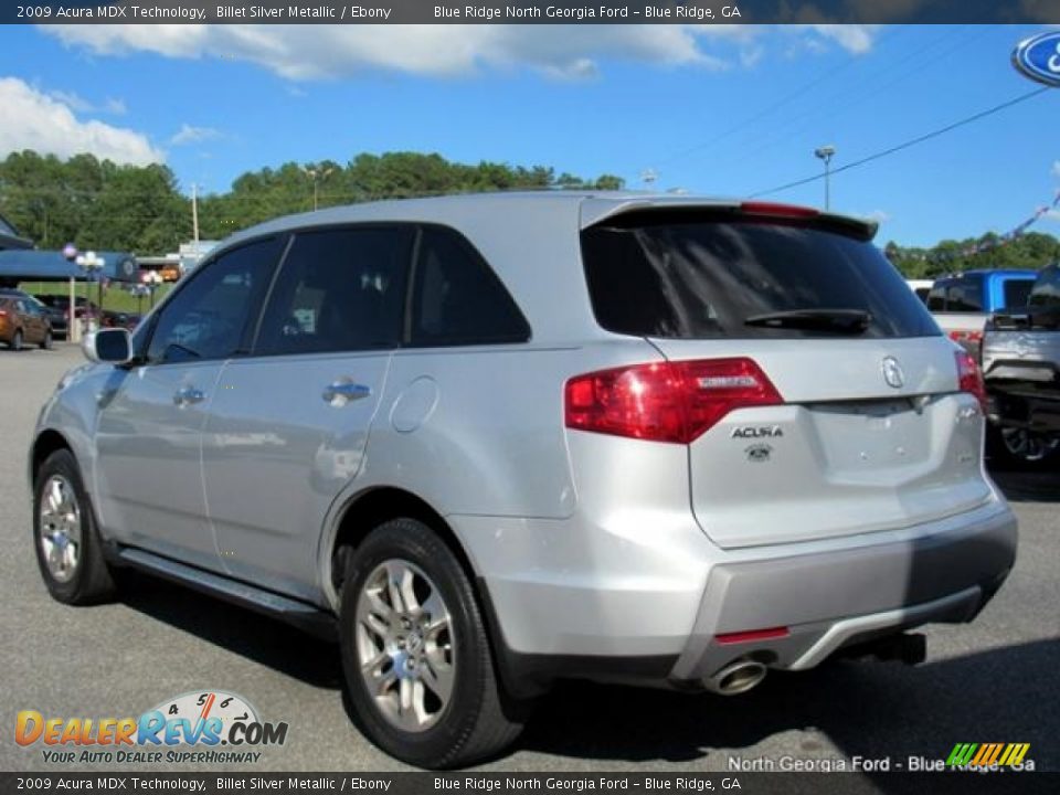 2009 Acura MDX Technology Billet Silver Metallic / Ebony Photo #3