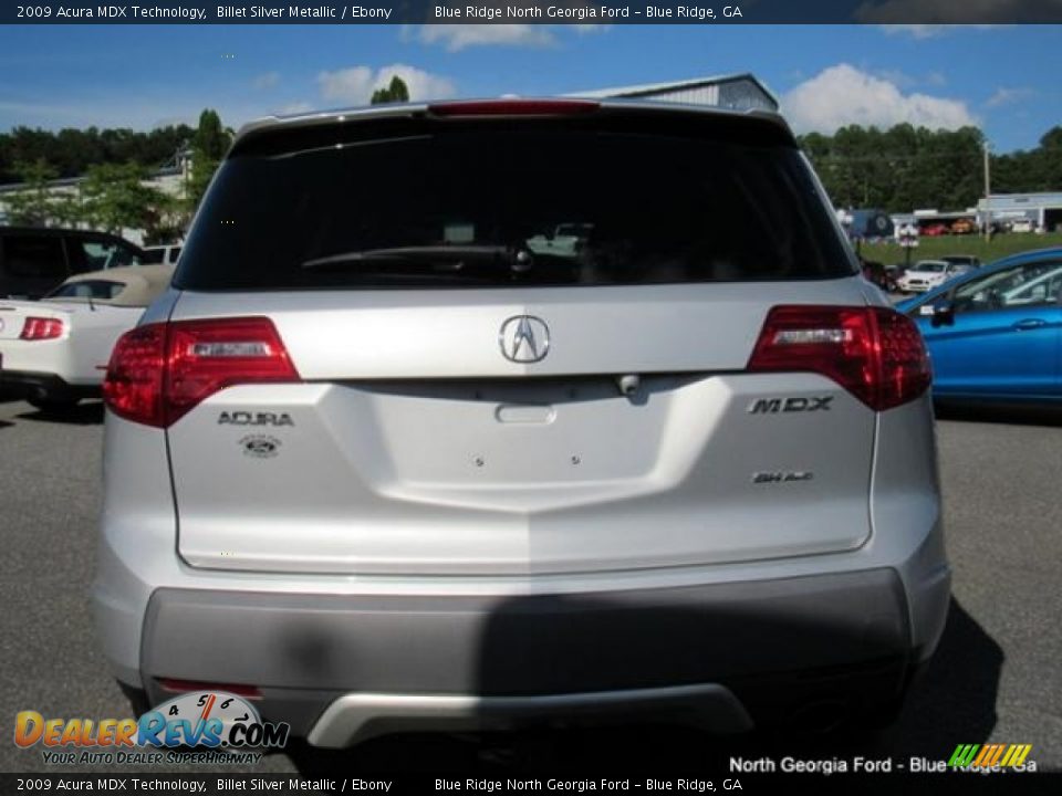 2009 Acura MDX Technology Billet Silver Metallic / Ebony Photo #4